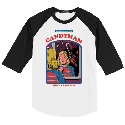 How To Summon The Candy Man Baseball Sleeve Shirt