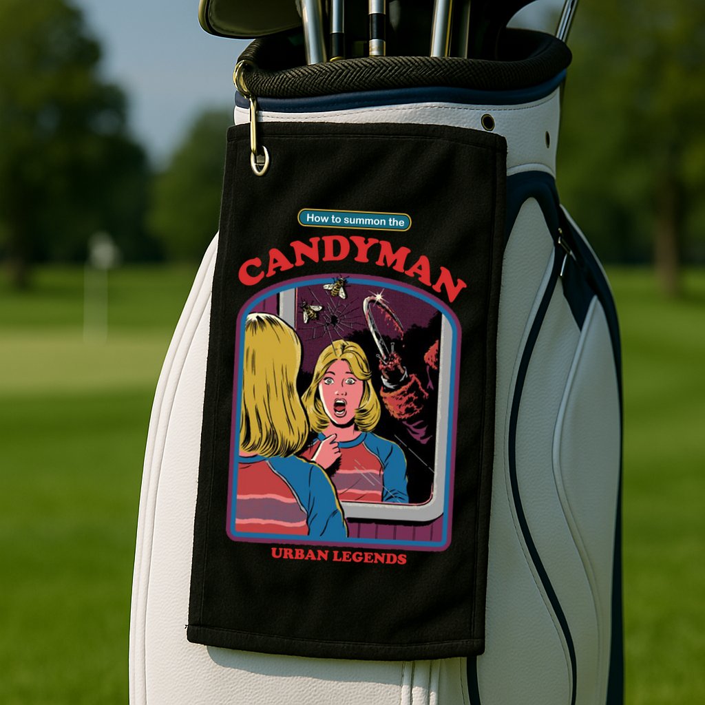How To Summon The Candy Man Golf Towel
