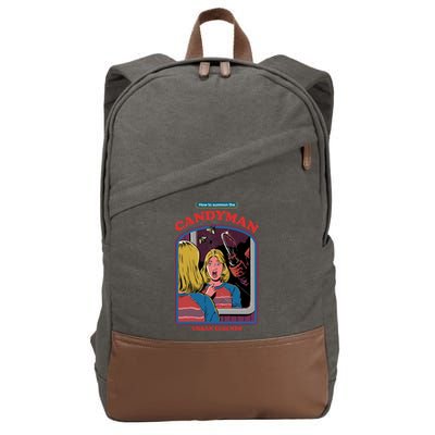 How To Summon The Candy Man Cotton Canvas Backpack