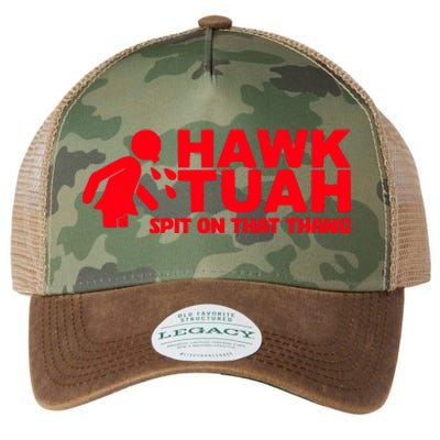 Hawk Tuah Spit On That Thang Legacy Tie Dye Trucker Hat