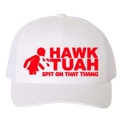 Hawk Tuah Spit On That Thang Yupoong Adult 5-Panel Trucker Hat