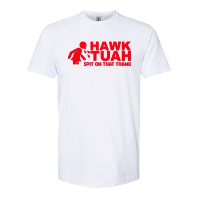 Hawk Tuah Spit On That Thang Softstyle® CVC T-Shirt