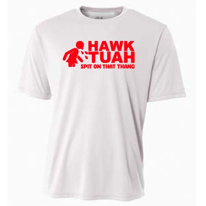 Hawk Tuah Spit On That Thang Cooling Performance Crew T-Shirt