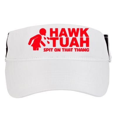 Hawk Tuah Spit On That Thang Adult Drive Performance Visor