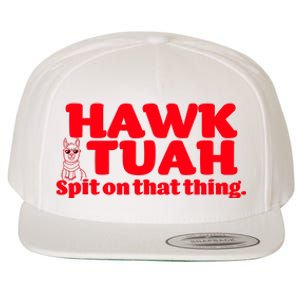 Hawk Tuah Spit On That Thang Wool Snapback Cap