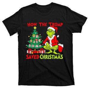 How The Trump Saved Christmas Funny Trump Christmas 2024 T-Shirt