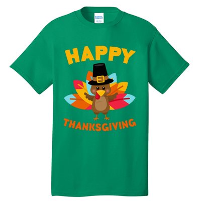 Happy Thanksgiving Thanksgiving Day Tall T-Shirt