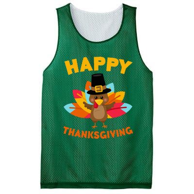 Happy Thanksgiving Thanksgiving Day Mesh Reversible Basketball Jersey Tank