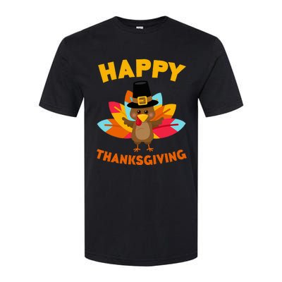 Happy Thanksgiving Thanksgiving Day Softstyle CVC T-Shirt