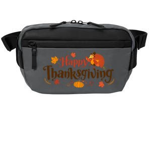 Happy Thanksgiving Turkey Holiday Cute Gift Crossbody Pack