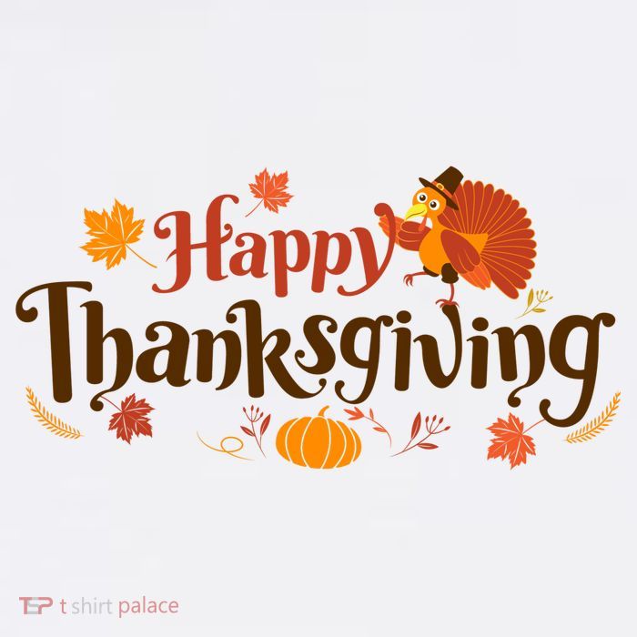Happy Thanksgiving Turkey Holiday Cute Gift Tall T-Shirt
