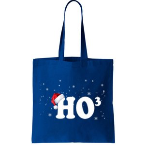 Ho To The Third Power Gift Funny Christmas Ho Ho Ho Gift Tote Bag