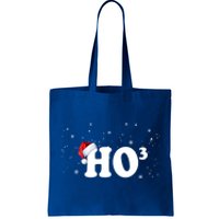 Ho To The Third Power Gift Funny Christmas Ho Ho Ho Gift Tote Bag