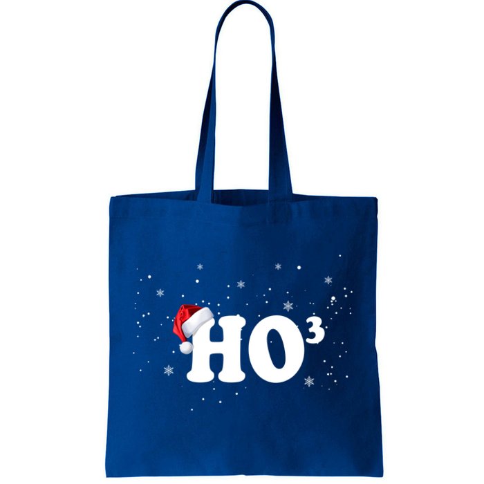 Ho To The Third Power Gift Funny Christmas Ho Ho Ho Gift Tote Bag