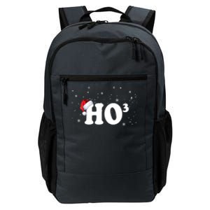 Ho To The Third Power Gift Funny Christmas Ho Ho Ho Gift Daily Commute Backpack