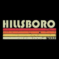 Hillsboro Tx Texas Funny City Home Roots Gift Retro 70s 80s Impact Tech Backpack