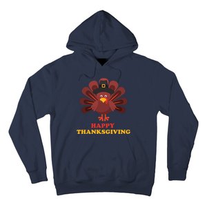 Happy Thanksgiving Turkey Holiday Festive Hoodie