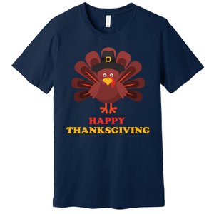 Happy Thanksgiving Turkey Holiday Festive Premium T-Shirt