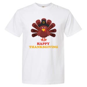 Happy Thanksgiving Turkey Holiday Festive Garment-Dyed Heavyweight T-Shirt