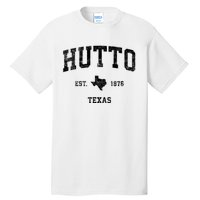 Hutto Texas Tx Vintage Established Sports Design Tall T-Shirt