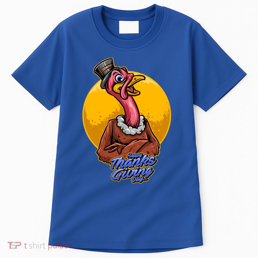 Happy Thanksgiving Turkey Day Pilgrim Hat Gift Cute Gift Tall T-Shirt