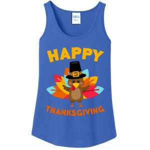 Happy Thanksgiving Thanksgiving Day Ladies Essential Tank