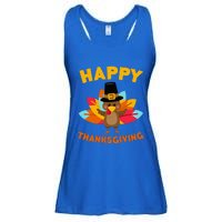 Happy Thanksgiving Thanksgiving Day Ladies Essential Flowy Tank