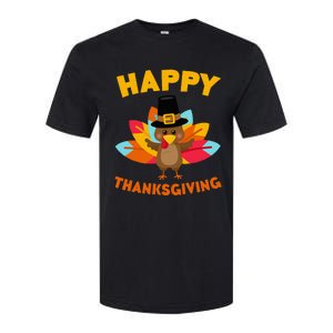 Happy Thanksgiving Thanksgiving Day Softstyle CVC T-Shirt