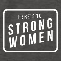 Heres To The Strong Women Vector Backpack