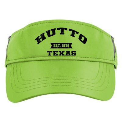 Hutto Texas Tx Vintage Athletic Sports Established Adult Drive Performance Visor