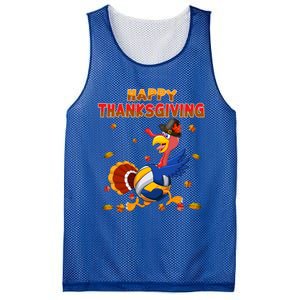 Happy Thanksgiving Turkey Volleyball Ball Autumn Fall Vibes Gift Mesh Reversible Basketball Jersey Tank