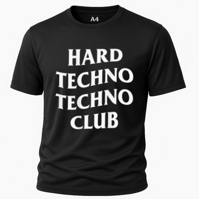 Hard Techno Techno Club X Raver Rave Party Outfit Backprint Performance Shirt