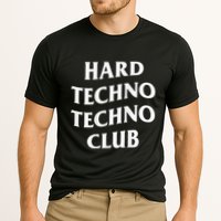 Hard Techno Techno Club X Raver Rave Party Outfit Backprint Performance Shirt