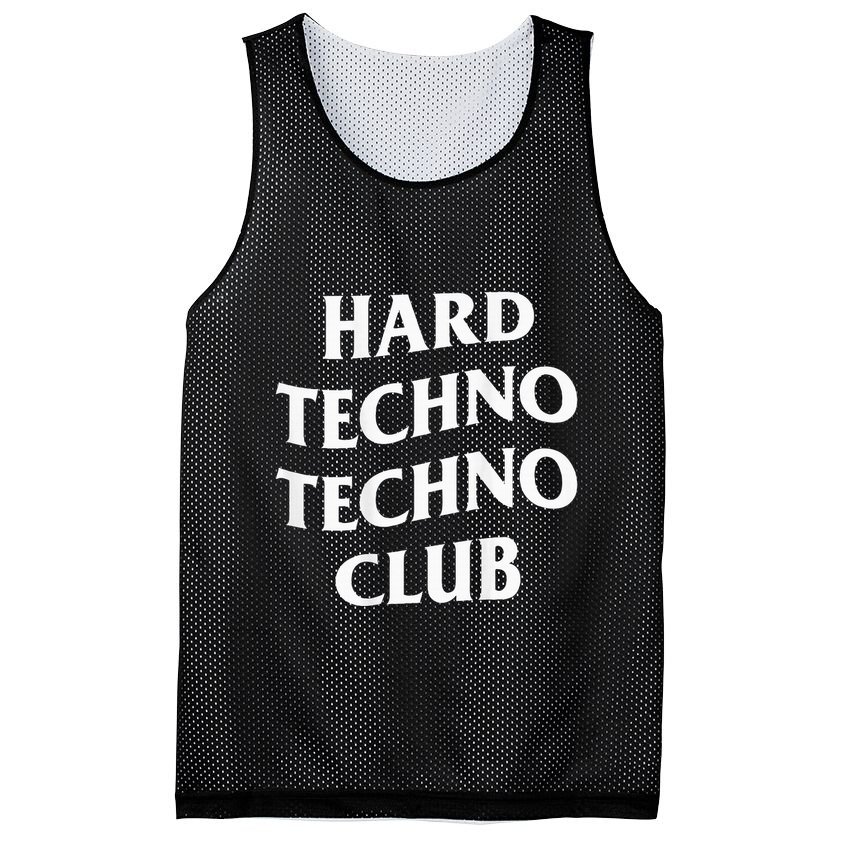 Hard Techno Techno Club X Raver Rave Party Outfit Backprint Mesh Reversible Basketball Jersey Tank