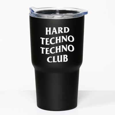 Hard Techno Techno Club X Raver Rave Party Outfit Backprint Tumbler