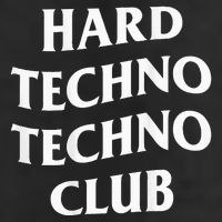 Hard Techno Techno Club X Raver Rave Party Outfit Backprint 25L Jumbo Tote