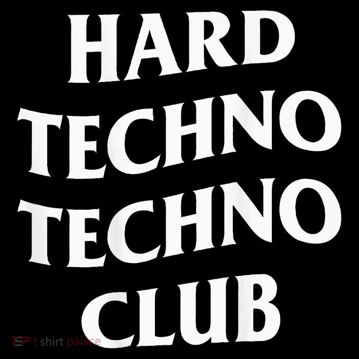 Hard Techno Techno Club X Raver Rave Party Outfit Backprint Womens T-Shirt