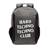 Hard Techno Techno Club X Raver Rave Party Outfit Backprint Vector Backpack
