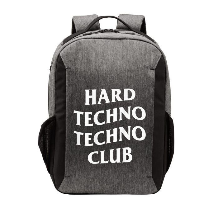 Hard Techno Techno Club X Raver Rave Party Outfit Backprint Vector Backpack