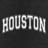 Houston Texas Tx Varsity Style White Font Microfiber Hand Towel