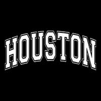 Houston Texas Tx Varsity Style White Font Kids Sweatshirt
