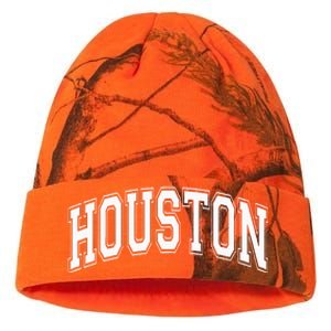 Houston Texas Tx Varsity Style White Font Kati Licensed 12" Camo Beanie