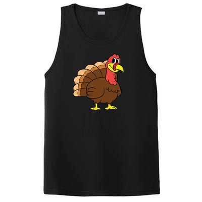 Happy Thanksgiving Turkey Happy Turkey Day Gobble Turkey Gift PosiCharge Competitor Tank