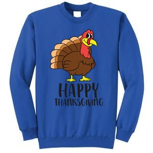 Happy Thanksgiving Turkey Happy Turkey Day Gobble Turkey Gift Sweatshirt