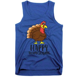 Happy Thanksgiving Turkey Happy Turkey Day Gobble Turkey Gift Tank Top