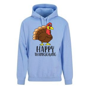 Happy Thanksgiving Turkey Happy Turkey Day Gobble Turkey Gift Unisex Surf Hoodie