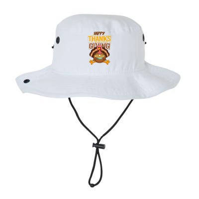 Happy Thanksgiving Turkey Pie Holiday Bucket Hat