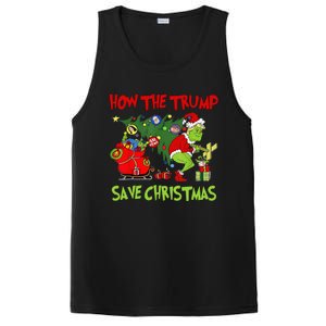 How The Trump Saved Christmas Funny Trump Christmas 2024 PosiCharge Competitor Tank