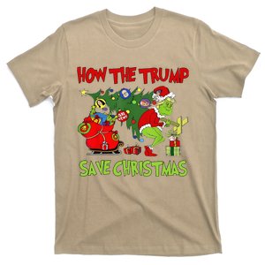 How The Trump Saved Christmas Funny Trump Christmas 2024 T-Shirt