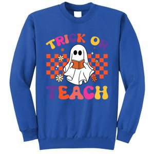 Halloween Teacher Trick Or Teach Gift Sweatshirt